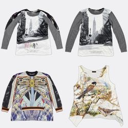 Women Printed Graphic T-Shirts and Sweaters