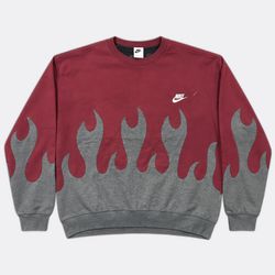 Upcycle Nike sweatshirt patchwork 🌌🌌