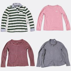 Tommy Hilfiger Chaps Long Sleeve Tops
