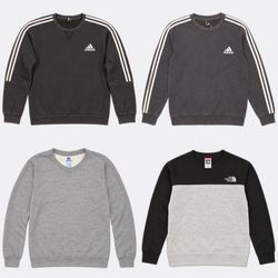 Adidas The North Face Crewneck Sweatshirts