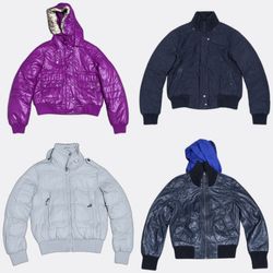 Puffer- und Kapuzen-Winterjacken Y2K jacket