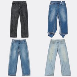 CR13084 Vintage True Religion Men jeans