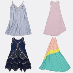 Embellished Printed Maxi and Slip Dresses