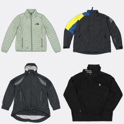 CR13345 Vintage Mix Branded Jackets Bundle