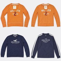 Hollister Abercrombie & Fitch Crewneck Sweatshirts