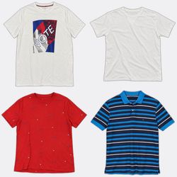Tommy Hilfiger Polo & Crew Neck T-Shirts - BUNDLE ..