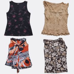 Mixed Brand Women's Printed Tops