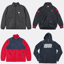 CR13762 Vintage Mix Branded Jackets Bundle