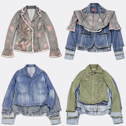 Chaquetas vaqueras Y2K WR-2762B8