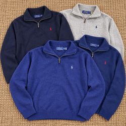 UN1003 Polo Ralph Lauren Quarter Zip Knitwear