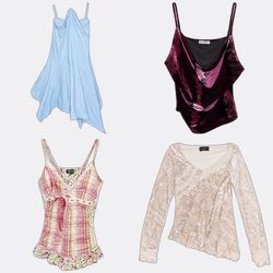 Y2k Women's Camisoles Dresses and Blouses
