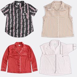 Victoria's Secret Button Up Sleep Shirts id (940)