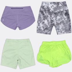 Lululemon Athletic Running Nylon Shorts