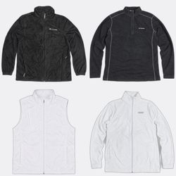 Columbia Fleece Jackets and Tops #120
