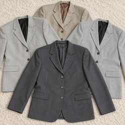 VHR186 Blazer de terno Burberry