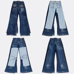 Y2K Embellished Pants (Flared, Straight & Skinny) ..