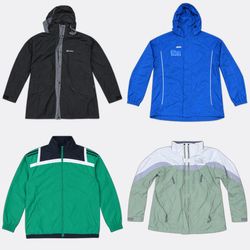 adidas FILA Hooded Windbreaker Jackets