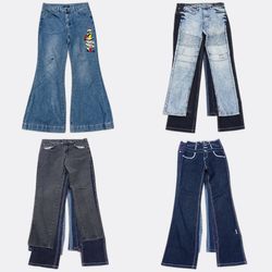 CR13996 Vintage Designer Women Jeans Bundle