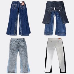 True Religion Mixed Jeans