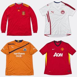 Nike adidas Football Shirts Bundle