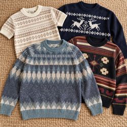 Patterned Knitwear Sweaters