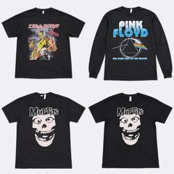 Music Band Graphic Printed T-Shirts