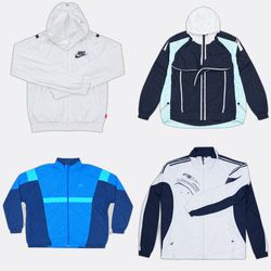 Nike Adidas Windbreaker Jackets