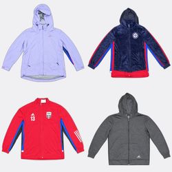 Adidas Track Jackets and Windbreakers