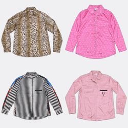 💥 RV5107 Victoria Secrets Button Up Shirts and Ro..