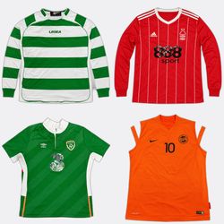 Adidas Nike Football Shirts