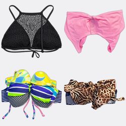 Brassières de bikini dans divers motifs