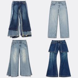 CR13909 Vintage Harley Jeans Bundle