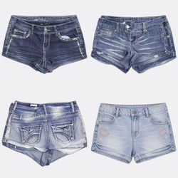 Y2k micro mini Shorts