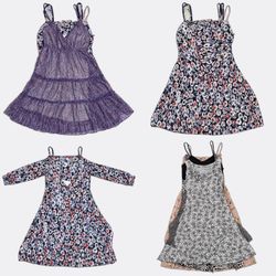 Womens Printed Slip and Mini Dresses-AV-160