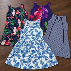Women Printed Mini and Midi Dresses vr-472