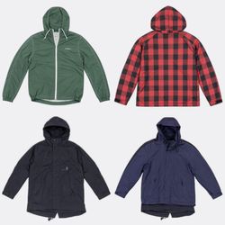 Carhartt Stussy Hooded Jackets