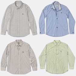 Lacoste Basic Editions Button-up Shirts