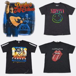 The Rolling Stones Nirvana Printed T-Shirts (T-009..
