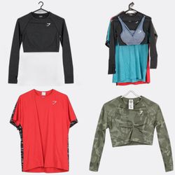 GYM SHARK T-SHIRTS & TANK TOP - BUNDLE 100
