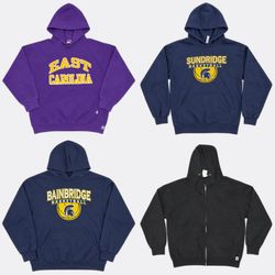 Russell Athletic Sweatshirts Hoodies Bundle