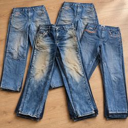 Straight Jeans Denim Hosen Auswahl