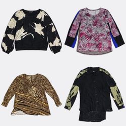 Women's Long Sleeve Tops and Dresses Collection