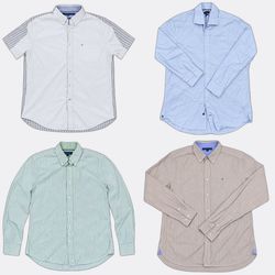 Tommy Hilfiger Long Sleeve Button-Up Shirts