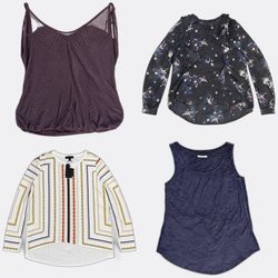 Women Printed and Solid Blouses and Tops