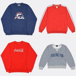 Mixed Brand Crewneck Sweatshirts