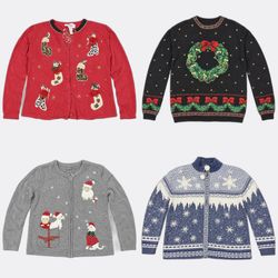 Weihnachtsferien Cardigans und Pullover