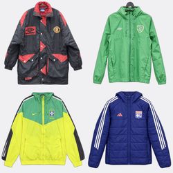 adidas Nike Football Club Jackets