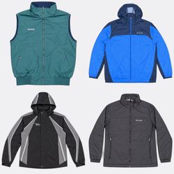 RV5152 Columbia Zipper Jackets