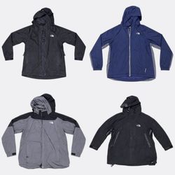 The North Face Hooded Jackets and Parka Coat Bundl..