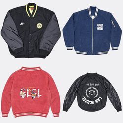 Nike Bershka Edwin Baseball Jackets